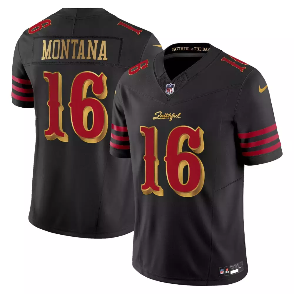 Montana San Francisco 49ers Youth Jersey | 2025 Rivalries Edition | Vapor Limited Fan Gear | For Men, Women & Youth