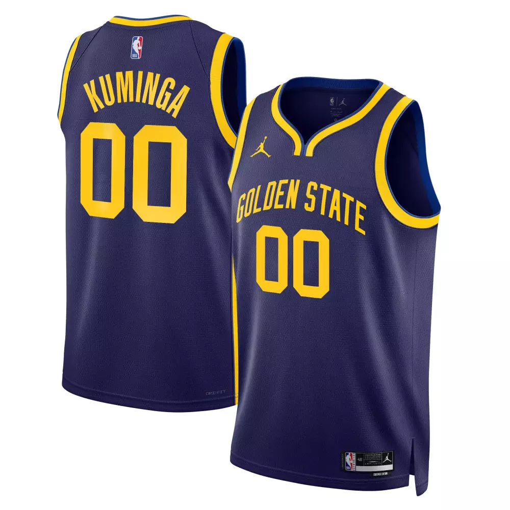 Jonathan Kuminga Statement Edition Swingman Jersey | Golden State Warriors 2025 | All Stitched Fan Gear | For Men, Women & Youth