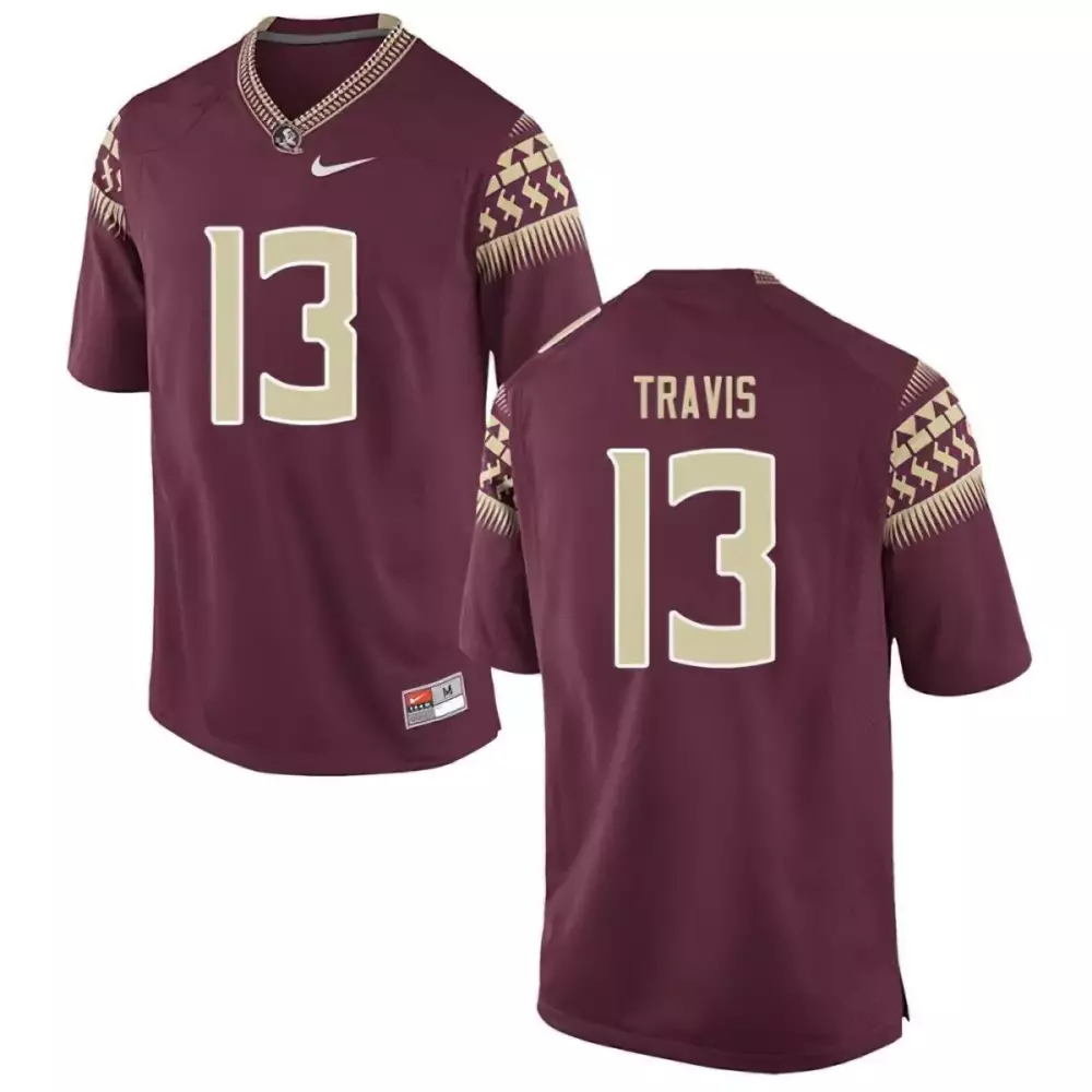 Youth Jordan Travis Florida State Seminoles Garnet Jersey | All Stitched | Perfect Fan Gear for Men, Women & Youth