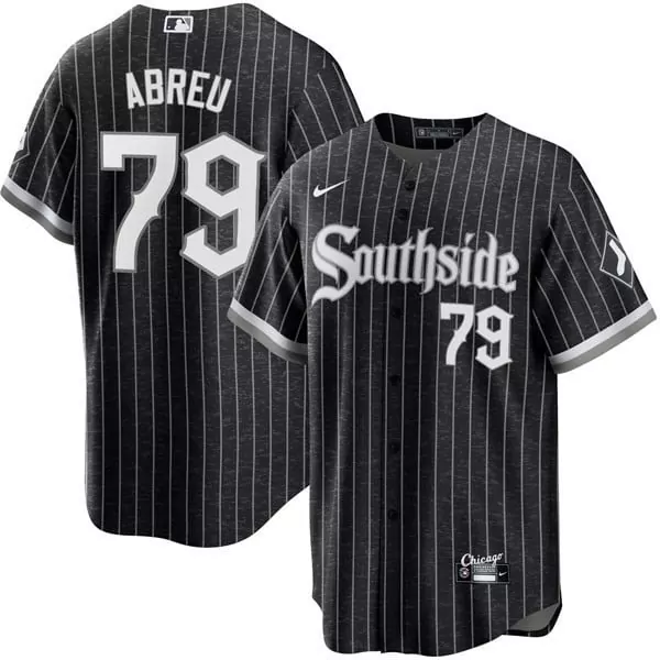 Jose Abreu Men’s Chicago White Sox Cool Base City Connect Jersey | Southside Stitched | For Men, Women & You
