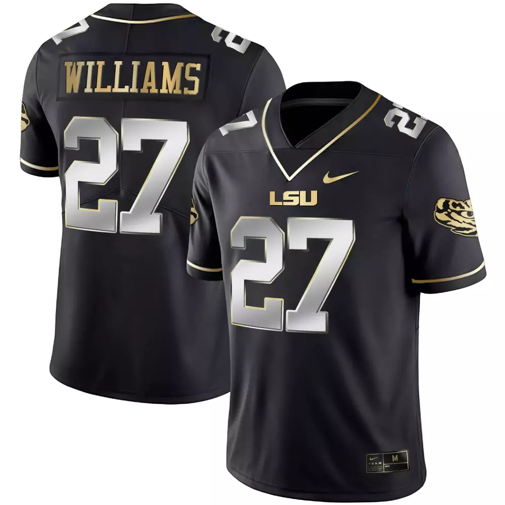Josh Williams LSU Tigers Black Limited Edition Vapor Jersey | Stitched Style | Fan Gear for Men, Women & Youth