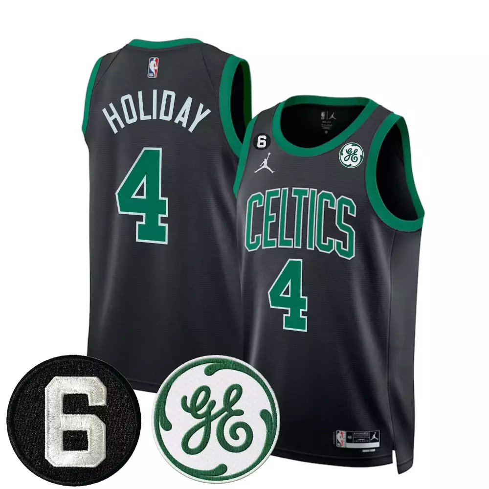 Jrue Holiday Boston Celtics Statement Jersey | All Stitched | Fan Gear for Men, Women & Youth