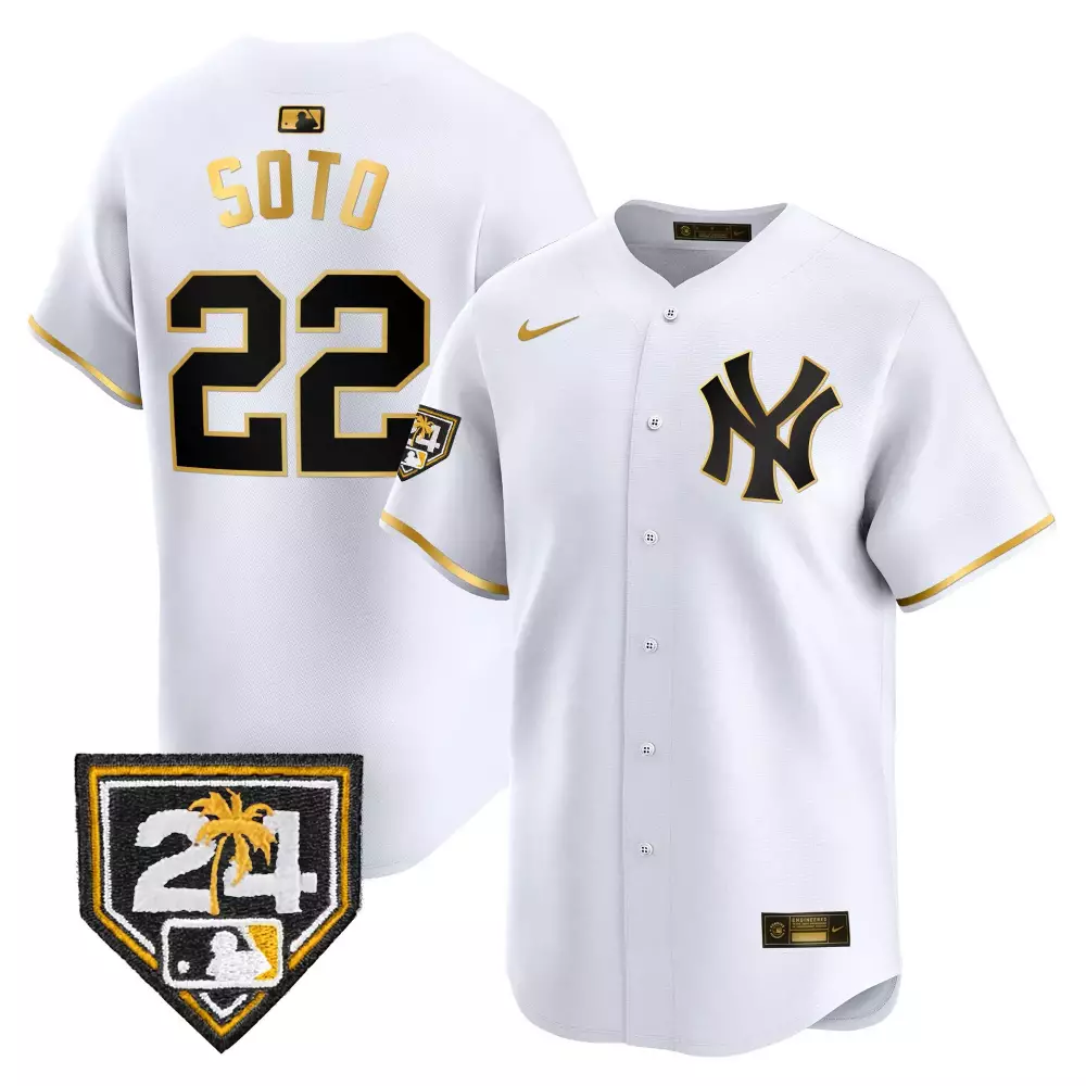 Juan Soto Yankees 2024 Spring Training Jersey | Vapor Premier Limited Edition | All Stitched Fan Gear | For Men, Women & Youth