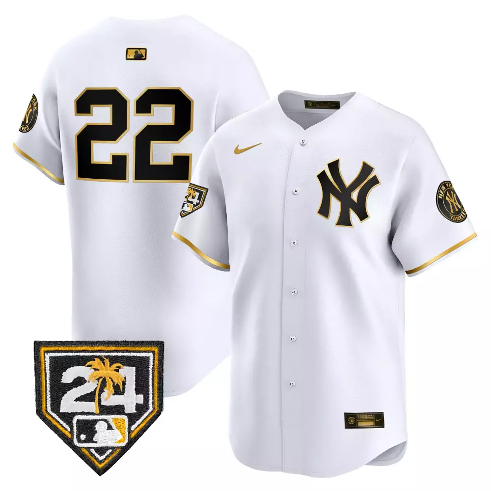Juan Soto Yankees 2024 Spring Training Jersey | Vapor Premier Limited Edition V4 | All Stitched Fan Gear | For Men, Women & Youth