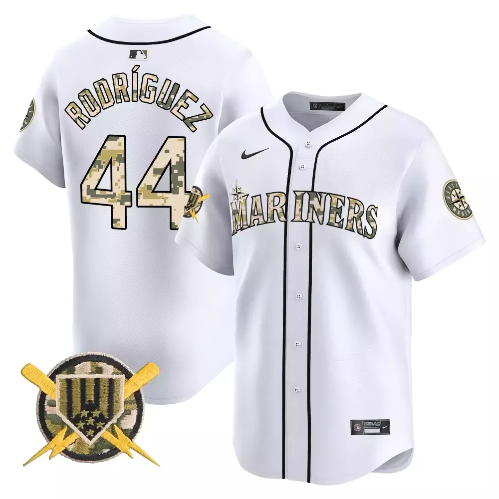 Julio Rodriguez Seattle Mariners Armed Forces Day White Jersey | Vapor Premier Limited Edition | For Men, Women & Youth