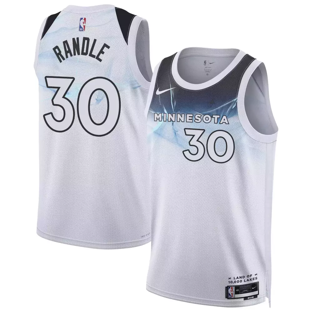 Julius Randle Minnesota Timberwolves City Swingman Jersey | 2425 Edition with Minnesota Patch | Fan Gear for Men, Women & Youth