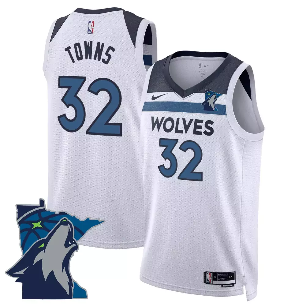Karl Anthony Towns Minnesota Timberwolves Swingman Jersey | Stitched with Minnesota Patch | Fan Gear for Men, Women & Youth