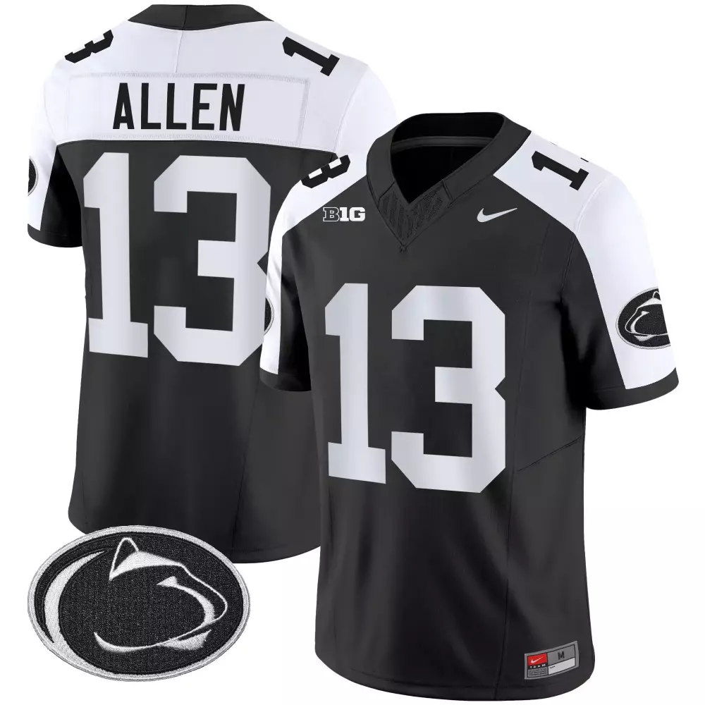 Kaytron Allen Black Alternate Penn State Nittany Lions Vapor Limited Jersey | Stitched Fan Gear for Men, Women & Youth