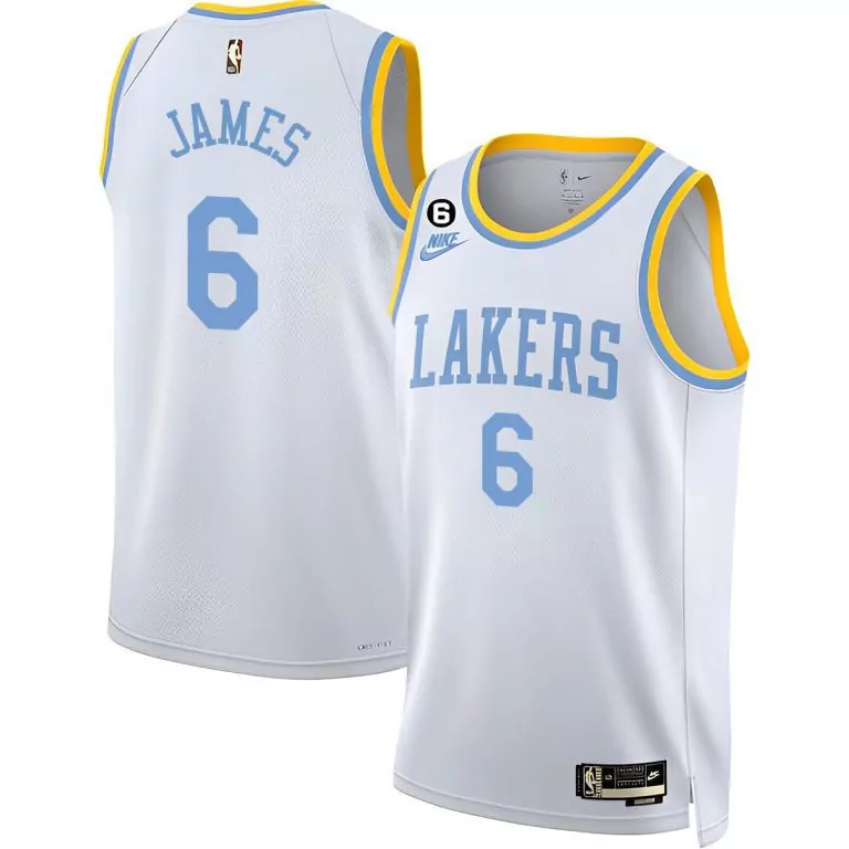 LeBron James Los Angeles Lakers Men's 2023 Classic Edition Jersey | All Stitched | Game Day Outfit | For Men, Women & Youth