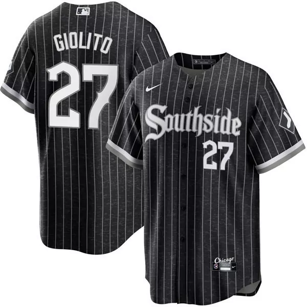 Lucas Giolito Chicago White Sox Cool Base City Connect Southside Jersey | Stitched Style | For Men, Women & Youth