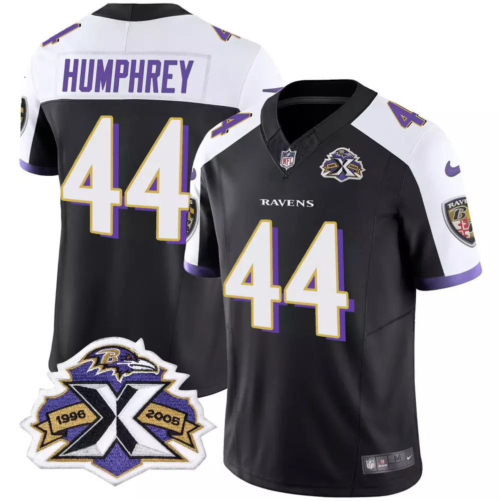 Marlon Humphrey Baltimore Ravens 2005 Throwback Black Vapor Jersey | Limited Edition Men's Fan Gear for Game Day | For Men, Women & Youth
