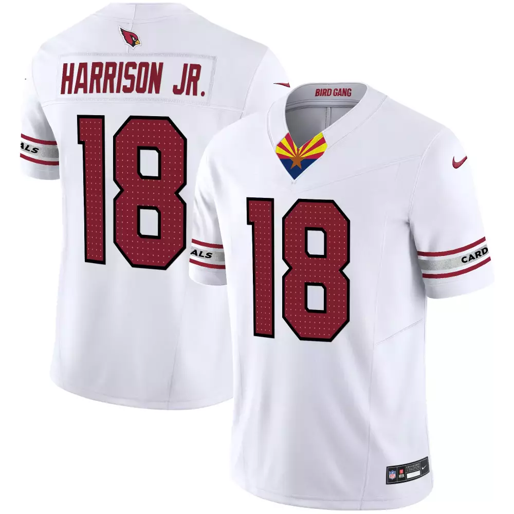 Marvin Harrison Jr. White Men's Arizona Cardinals 2024 Special Vapor Limited Jersey V2 | All Stitched | Exclusive Fan Gear for Men