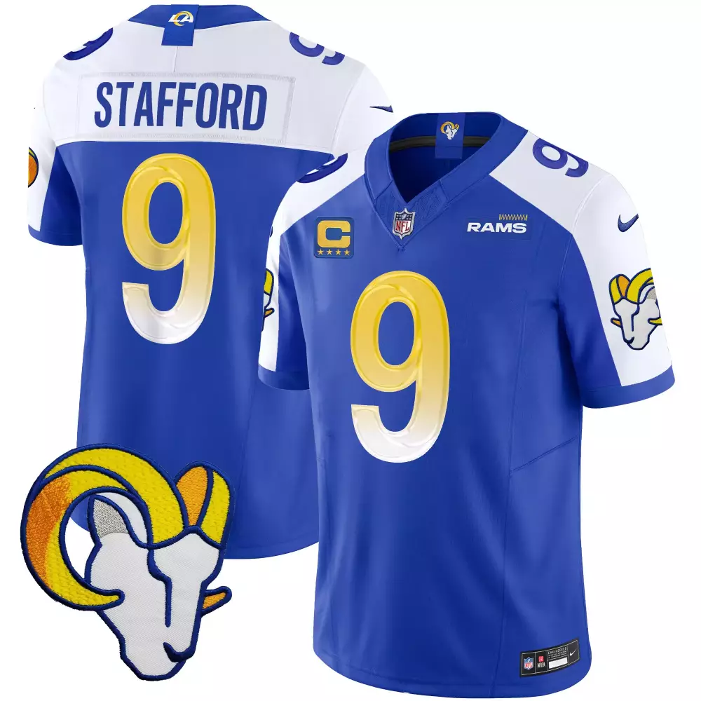 Matthew Stafford Los Angeles Rams Vapor Limited Jersey V2 | Royal Alternate Style | For Men, Women & Youth Fan Gear