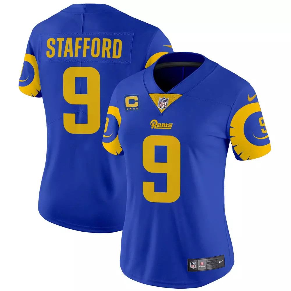 Matthew Stafford Los Angeles Rams Special Vapor Limited Jersey | Royal Women's Style | For All Fans