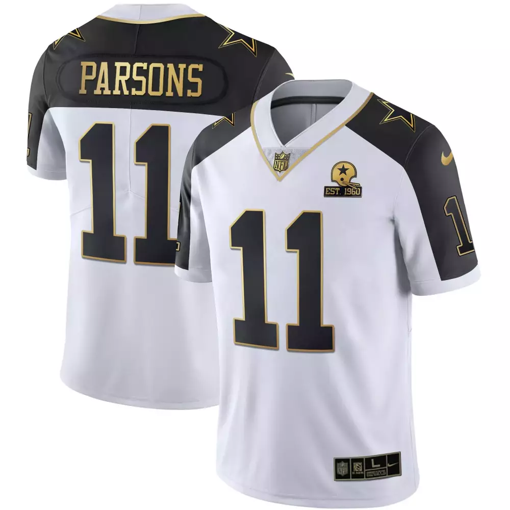 Micah Parsons Dallas Cowboys Black Inverted Vapor Jersey | Limited Edition Fan Gear | For Men, Women & Youth