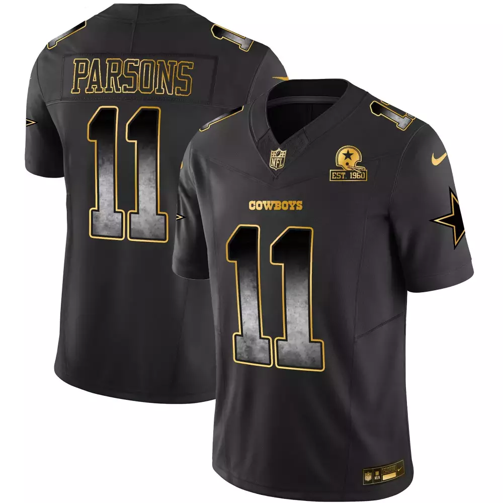 Micah Parsons Dallas Cowboys Black Limited Men's Jersey | Arch Smoke Vapor | Fan Gear for Men, Women & Youth