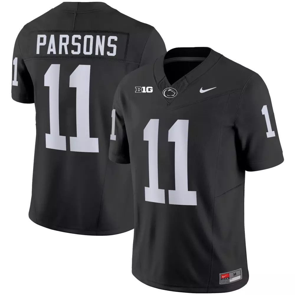 Micah Parsons Black Men's Penn State Nittany Lions Vapor Limited Jersey | All Stitched | Fan Gear for Men, Women & Youth
