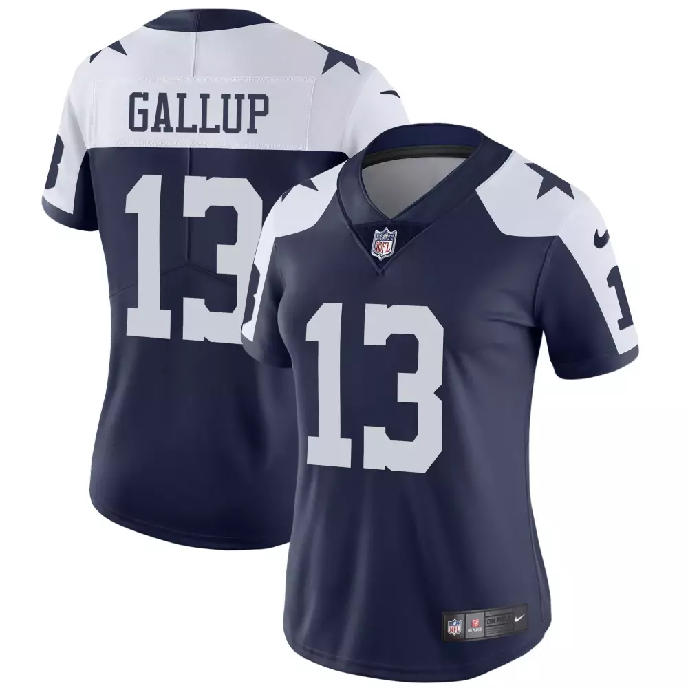 Michael Gallup 2004 Women's Dallas Cowboys Throwback Jersey | Stitched Vapor | Limited Edition Fan Gear | For Men, Women & Youth