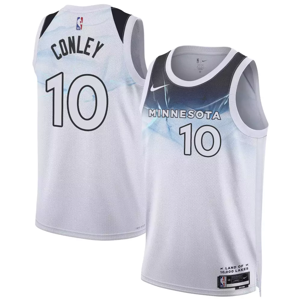 Mike Conley 2425 City Edition Minnesota Timberwolves Swingman Jersey | All Stitched | Fan Gear for Men, Women & Youth