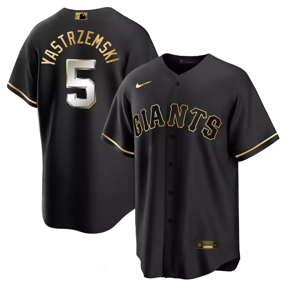 Mike Yastrzemski Cool Black Limited Men's San Francisco Giants Gold Jersey | All Stitched Limited Edition | For Men, Women & Youth