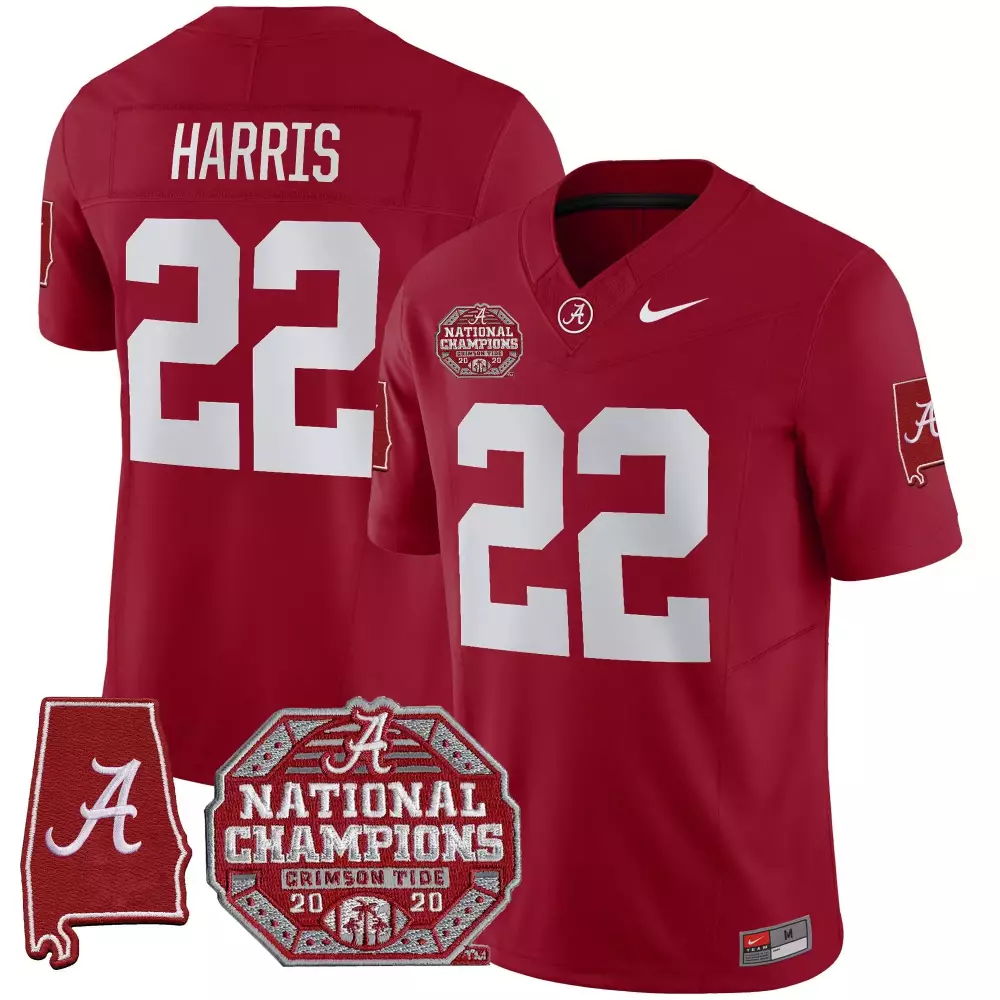 Najee Harris Alabama Crimson Tide Vapor Limited Jersey | All Stitched Crimson Style | Fan Gear for Men, Women & Youth
