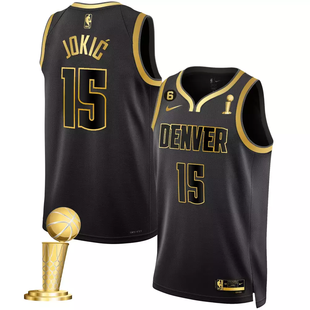 Nikola Jokic Youths 2023 Champions Jersey Collection | Stitched Fan Gear | Limited Edition for Men, Women & Youth