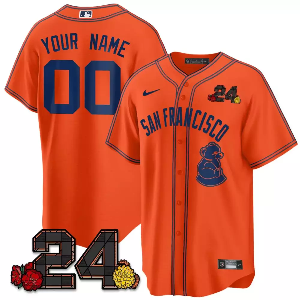Willie Mays San Francisco Giants 2024 Limited Edition Vapor Premier Jersey | Orange Youth Stitched Custom Fan Gear | For Men, Women & Youth