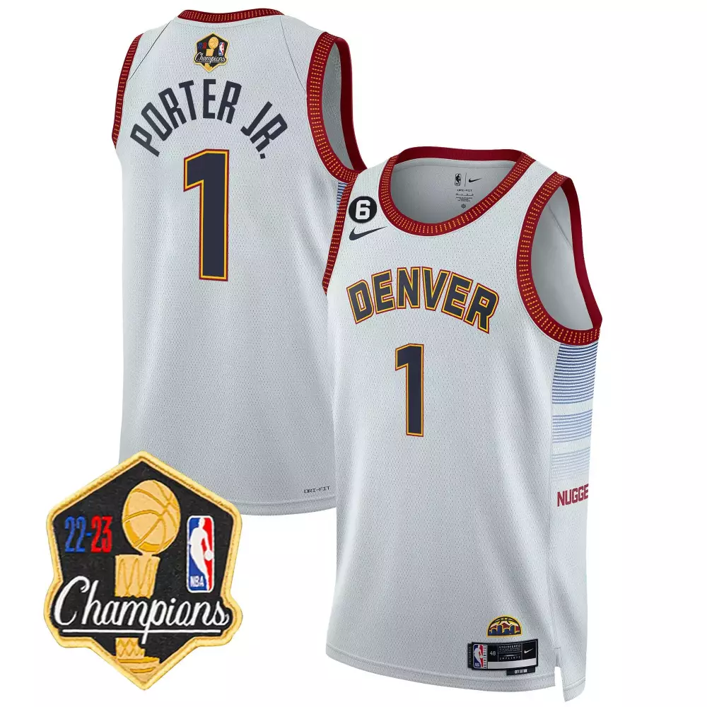Porter Jr. Denver Nuggets 2023 Champions City Limited Patch Jersey | Stitched Men's Fan Gear | For Men, Women & Youth