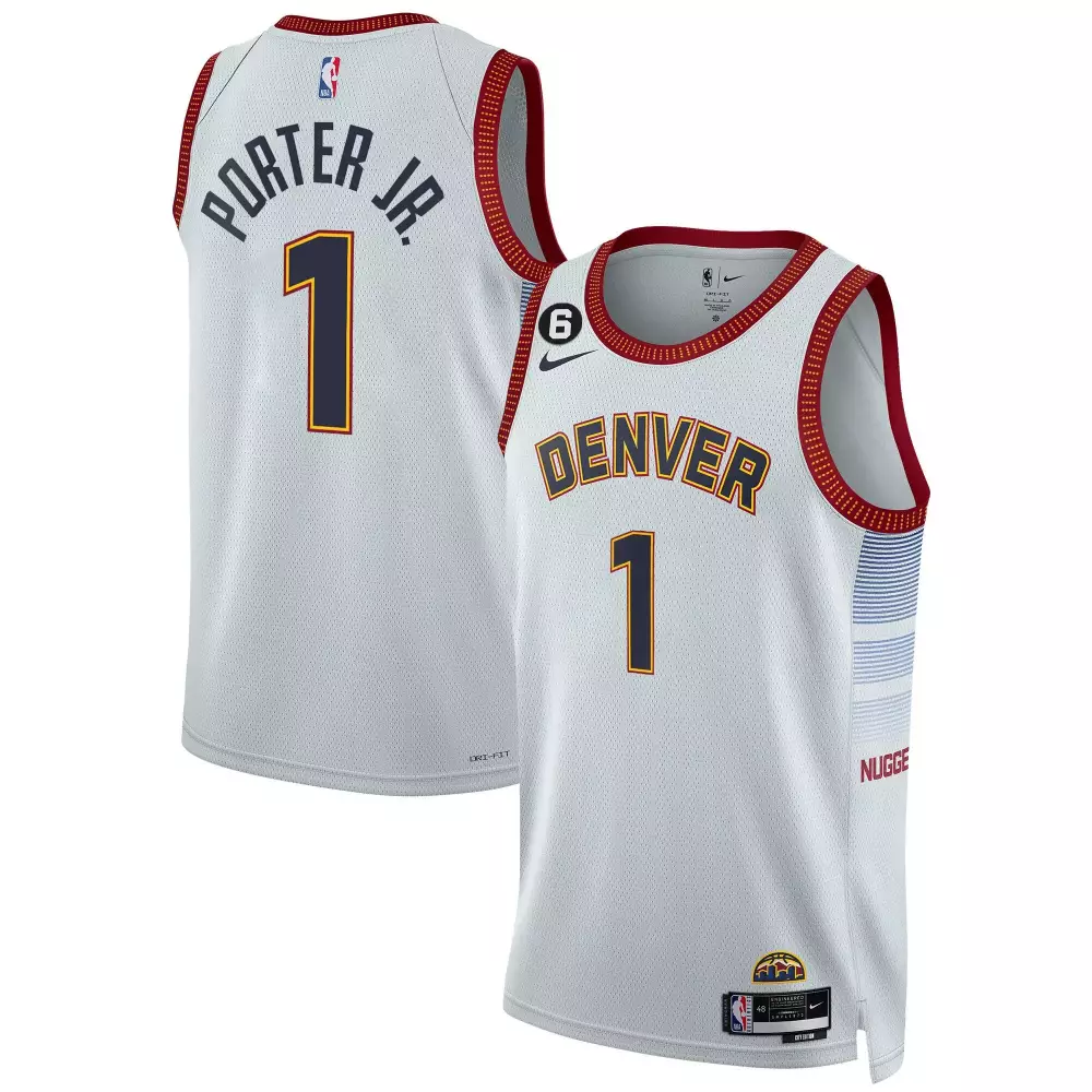 Porter Jr. Denver Nuggets 2023 City Edition Jersey | All Stitched | Fan Gear for Men, Women & Youth