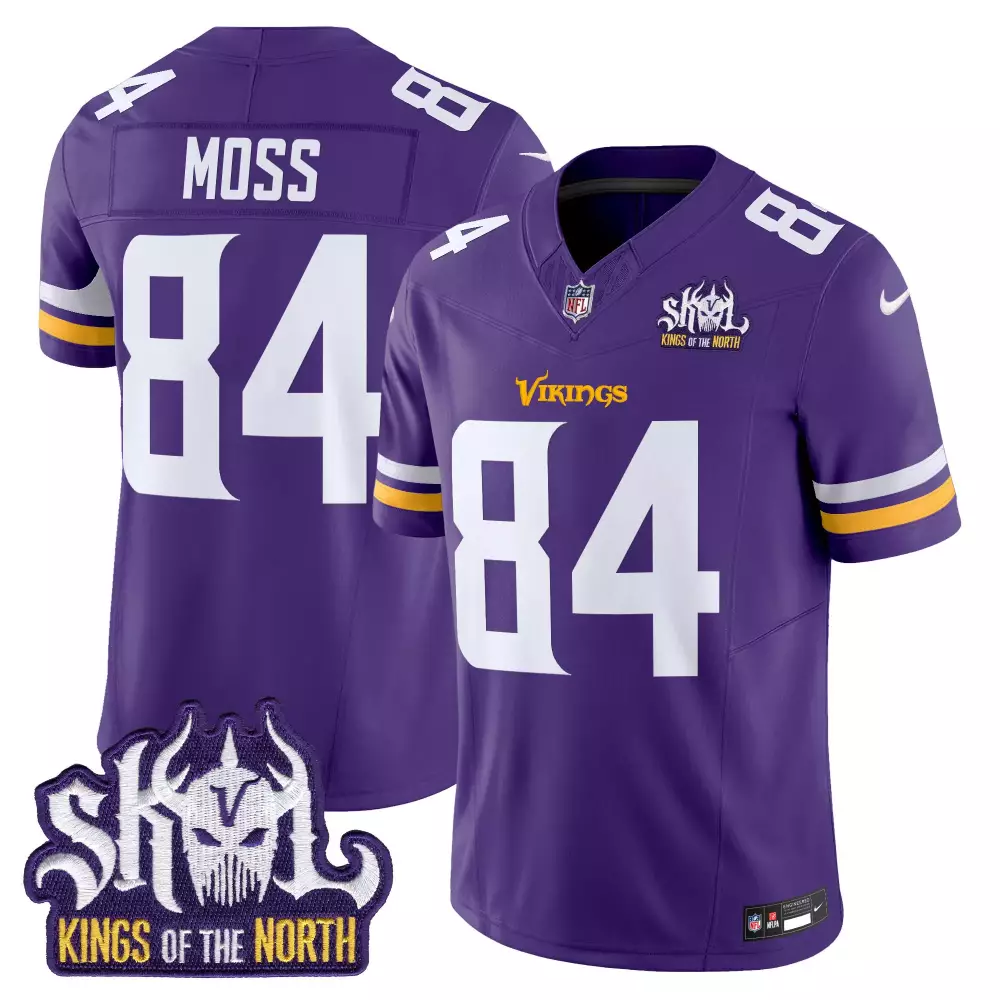 Randy Moss Minnesota Vikings Kings of the North Vapor Limited Jersey | Classic Stitched Fan Gear | For Men, Women & Youth