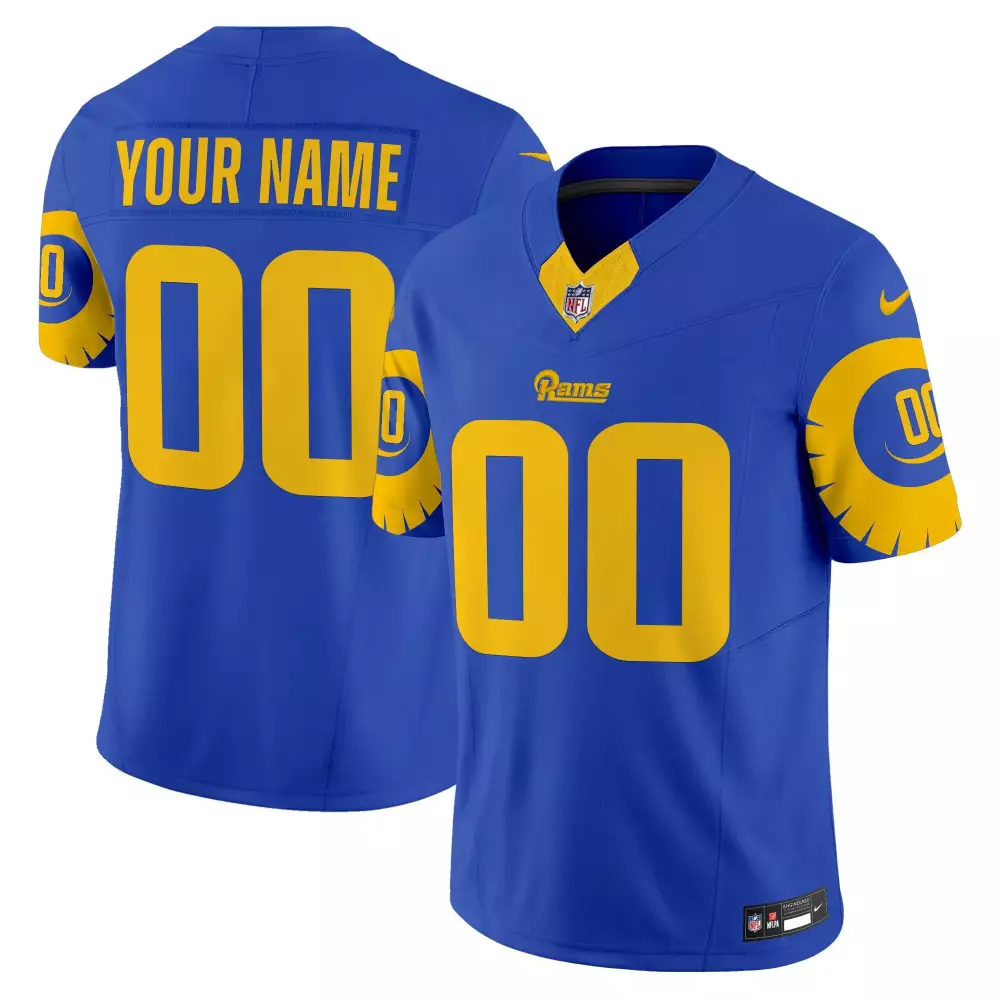 Royal Men's Special Vapor Limited Custom Jersey | Los Angeles Rams Stitched Fan Gear | For Men, Women & Youth