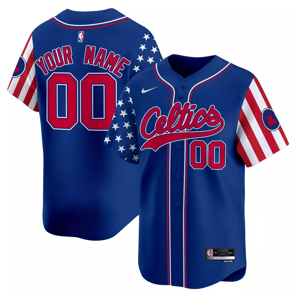 Royal Youth Independence Day Jersey | Boston Celtics 2024 Vapor Premier Limited Edition | Stitched Fan Gear for Men, Women & Youth