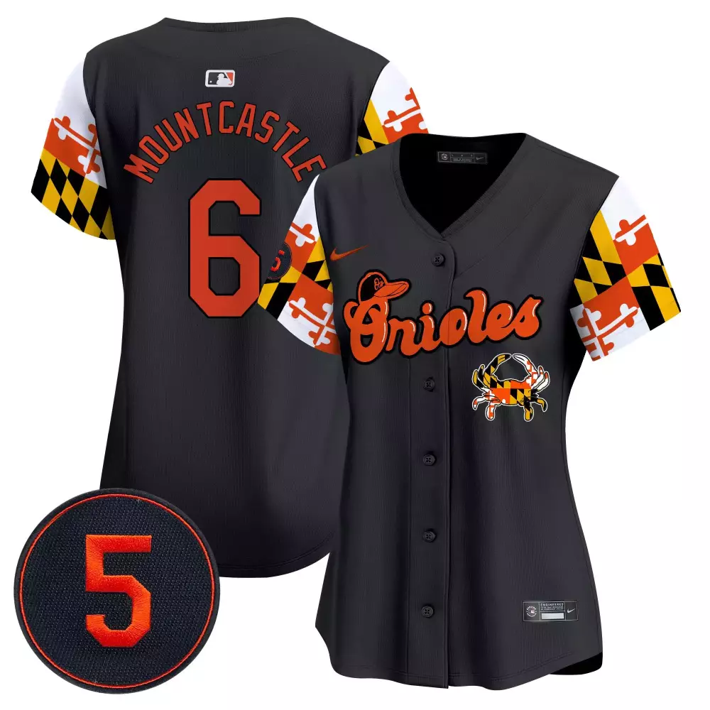 Ryan Mountcastle Baltimore Orioles Black Vapor Premier Limited Jersey V7 | Stitched Fan Gear for Women & Youth
