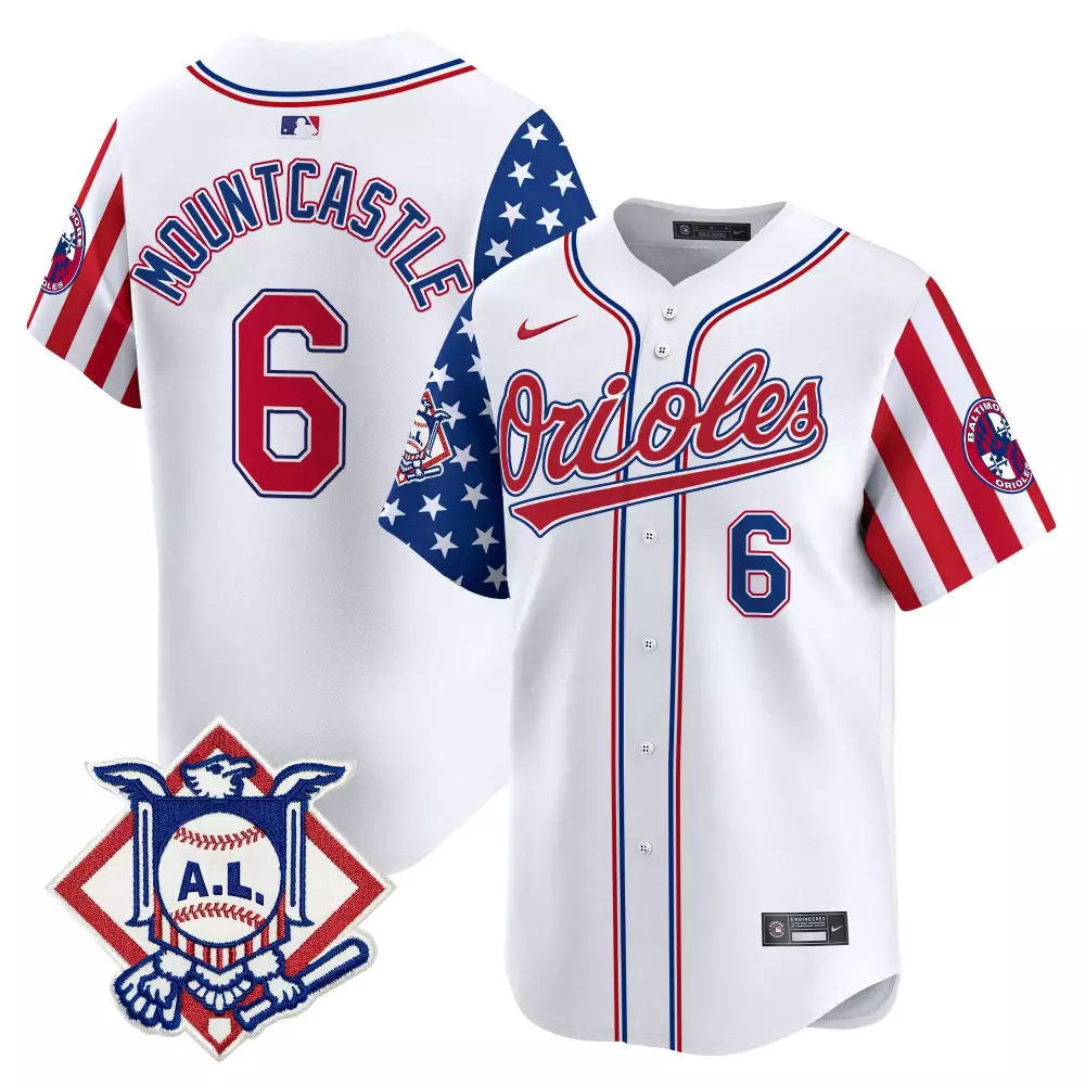 Ryan Mountcastle Baltimore Orioles 2024 Fourth of July Vapor Premier Limited Jersey | Stitched Fan Gear for Men, Women & Youth