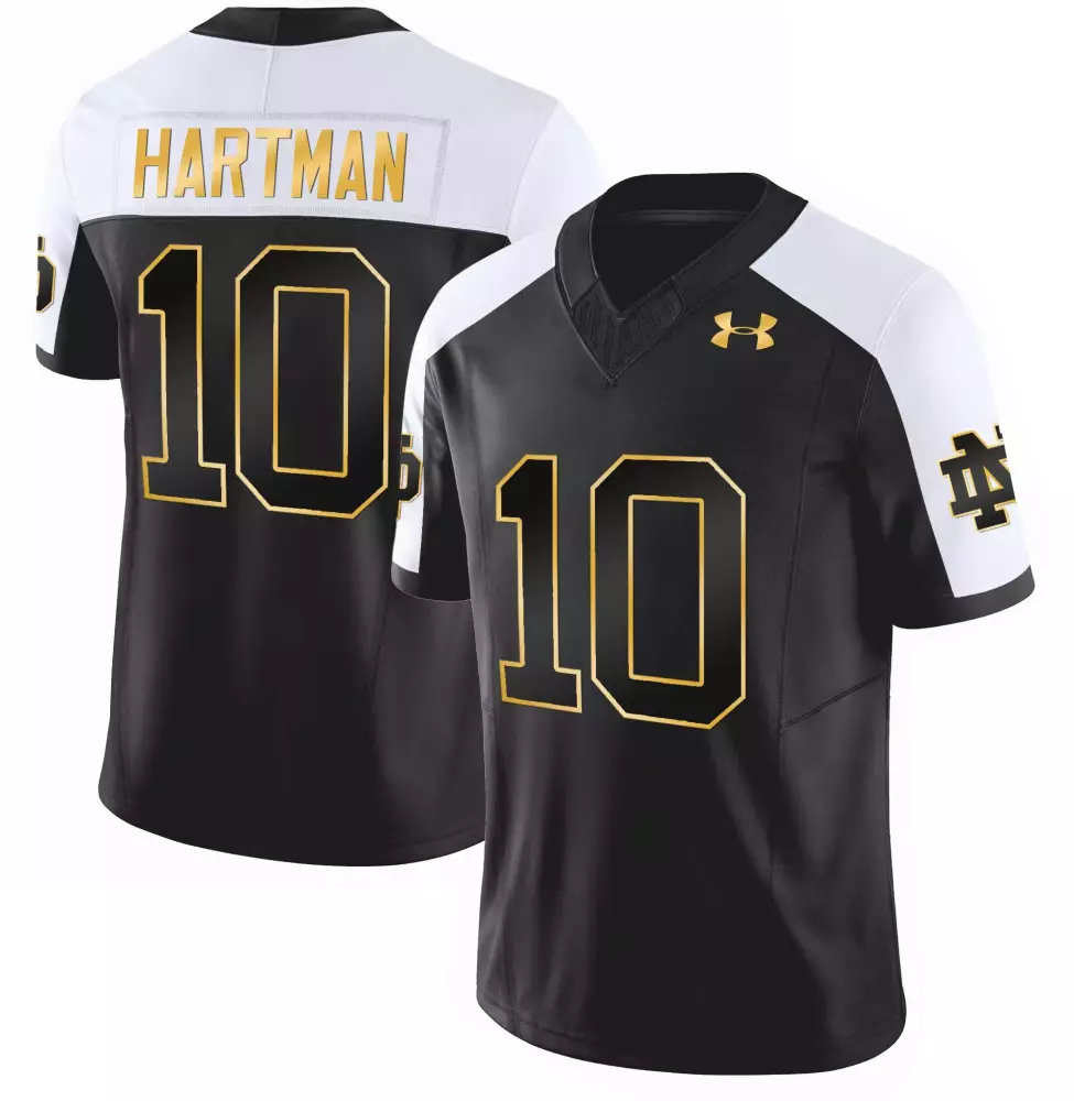 Sam Hartman Alternate Notre Dame Fighting Irish Gold Vapor Limited Jersey | All Stitched | Fan Gear for Men, Women & Youth