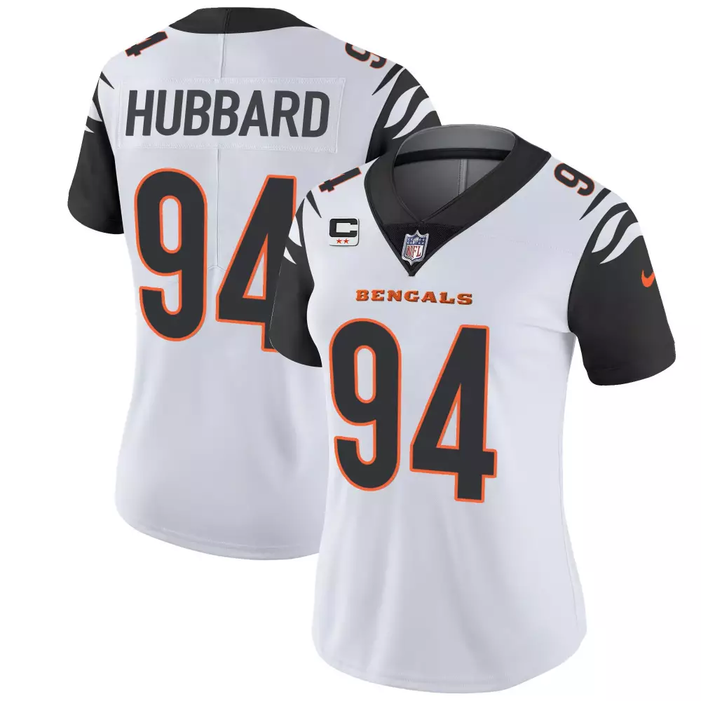 Cincinnati Bengals Sam Hubbard Color Rush Women's Vapor Limited Jersey | All Stitched | Game Day Outfit for Men, Women & Youth