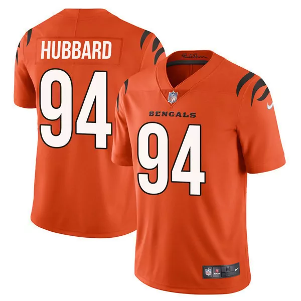 Sam Hubbard Cincinnati Bengals Player Vapor Limited Jersey | Women's Stitched Fan Gear | For Men, Women & Youth