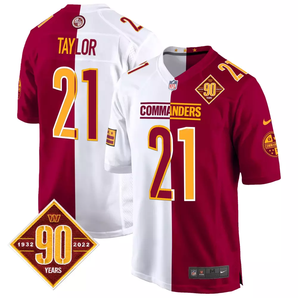 Sean Taylor Washington Commanders 90th Anniversary Game Jersey | Stitched Fan Gear | For Men, Women & Youth