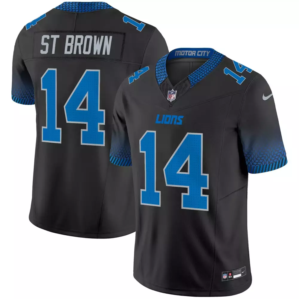 St. Brown Detroit Lions 2024 Motor City Vapor Limited Jersey | Stitched Fan Gear for Men, Women & Youth | Celebrate Your Team