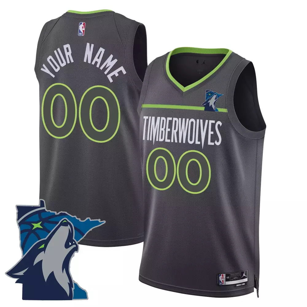 Statement Youth Minnesota Timberwolves Swingman Jersey V2 | All Stitched with Minnesota Patch | Limited Edition for Men, Women & Youth