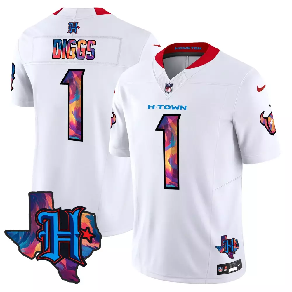 Stefon Diggs Houston Texans 2024 Special Vapor Limited Jersey | Men's White Stitched | Fan Gear for Men, Women & Youth