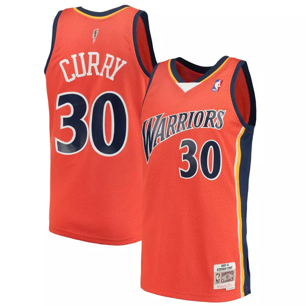 Stephen Curry Golden State Warriors Orange Jersey | Stitched | Fan Gear for Men, Women & Youth