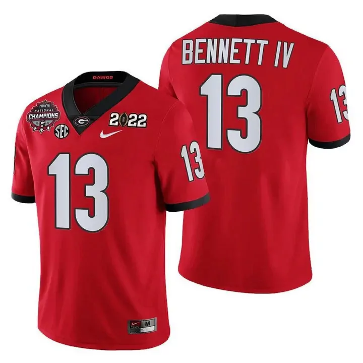 Stetson Bennett Georgia Bulldogs CFP National Champions Jersey | Stitched | Limited Edition Fan Gear | For Men, Women & Youth