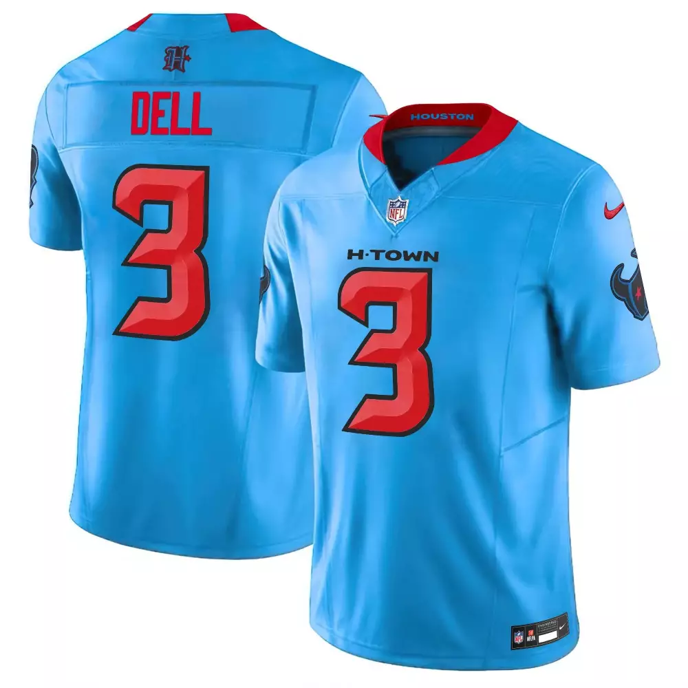 Tank Dell Houston Texans 2024 Vapor Limited Blue Jersey | Blue Stitched | Limited Edition Fan Gear for Men, Women & Youth