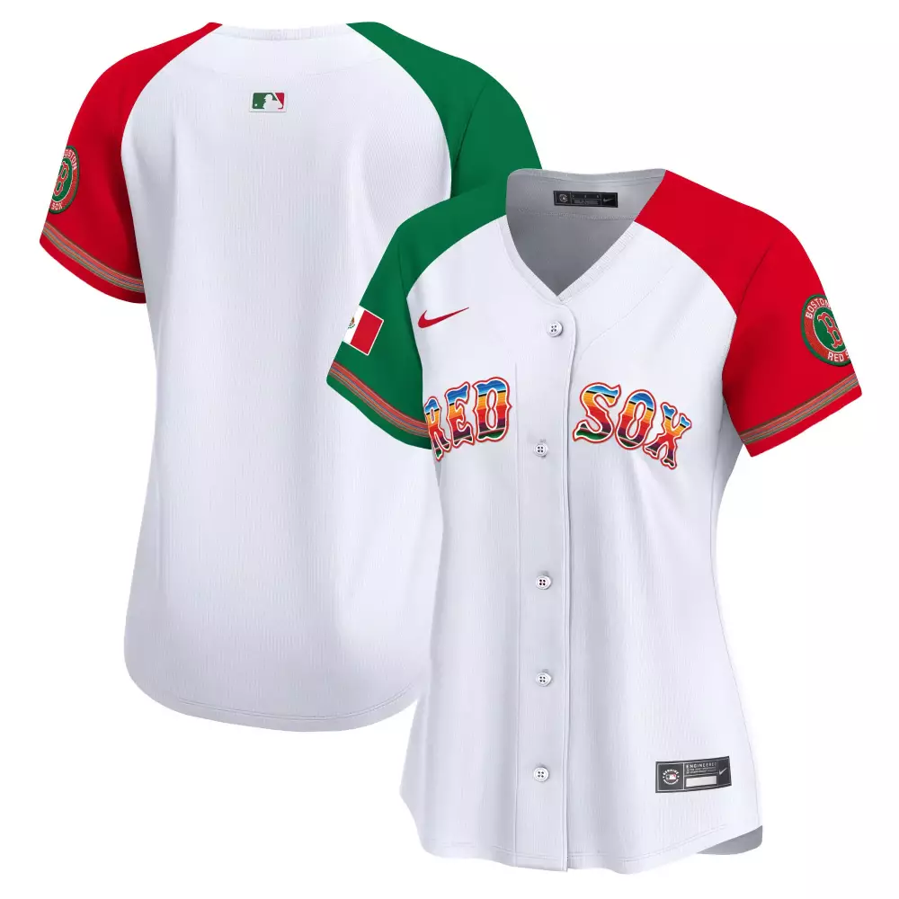 Team Alternate Boston Red Sox Mexico Vapor Premier Jersey | Women's All Stitched | Limited Edition Fan Gear | For Men, Women & Youth