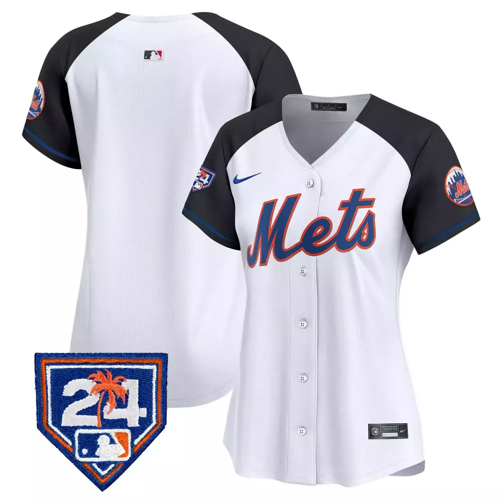 Team Alternate Women's New York Mets 2024 Spring Training Vapor Premier Jersey | Stitched Limited Edition | Fan Gear for All | For Men, Women & Youth
