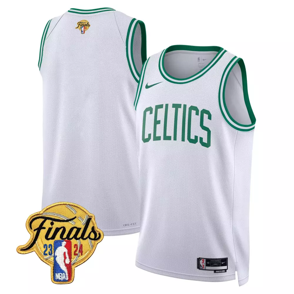 Boston Celtics 2024 Finals Patch Swingman Jersey | Stitched Association Edition | For Men, Women & Youth