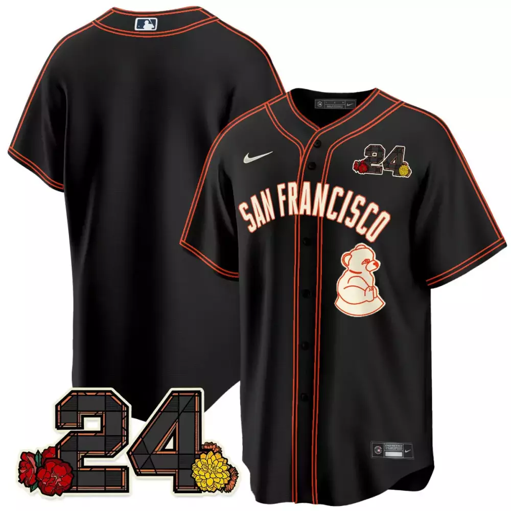 2024 Willie Mays Men's San Francisco Giants Black Limited Vapor Premier Jersey V2 | Limited Edition Stitched Fan Gear | For Men, Women & Youth