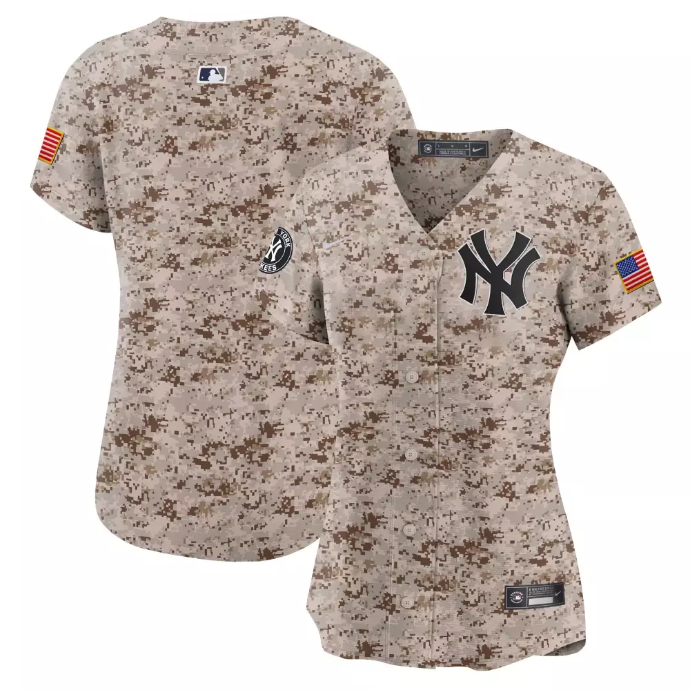 Team Desert Yankees USMC Alternate Vapor Premier Jersey | All Stitched Limited Edition for Men, Women & Youth