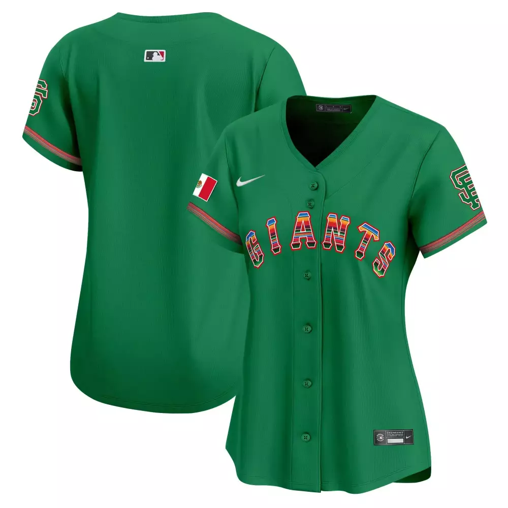 San Francisco Giants Mexico Vapor Premier Limited Edition Jersey | Team Green Stitched | Fan Gear for Women, Men & Youth